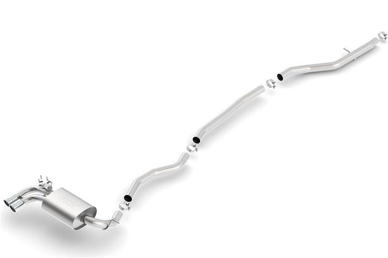 Borla 12-15 BMW 328i Sedan 2.0L AT/MT RWD Dual Left Rear Exit Catback Exhaust Secondary image