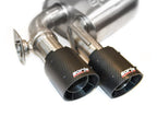 Borla 17-18 Chevrolet Camaro ZL1 6.2L V8 Atak Catback Exhaust w/ Dual Mode Valves CF Black Anod tips