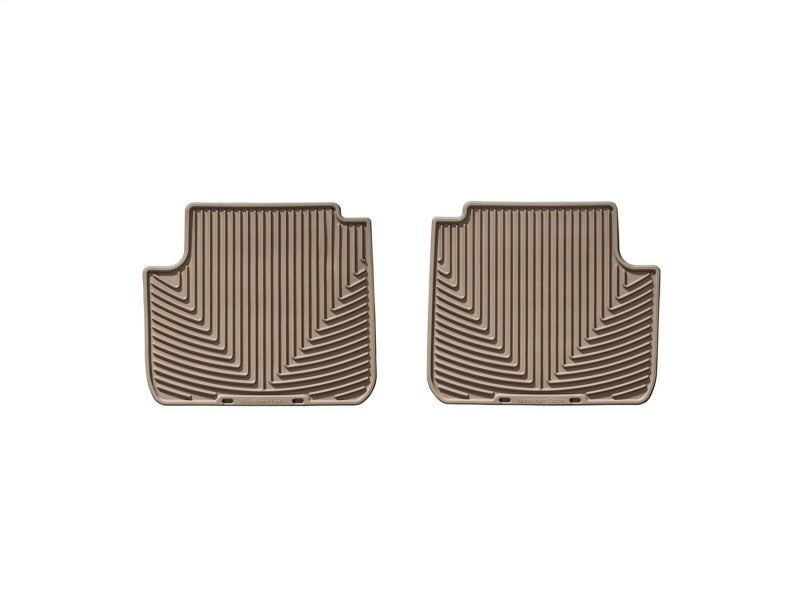 WeatherTech 06+ Mercedes-Benz R-Class (V251) Rear Rubber Mats - Tan Secondary image