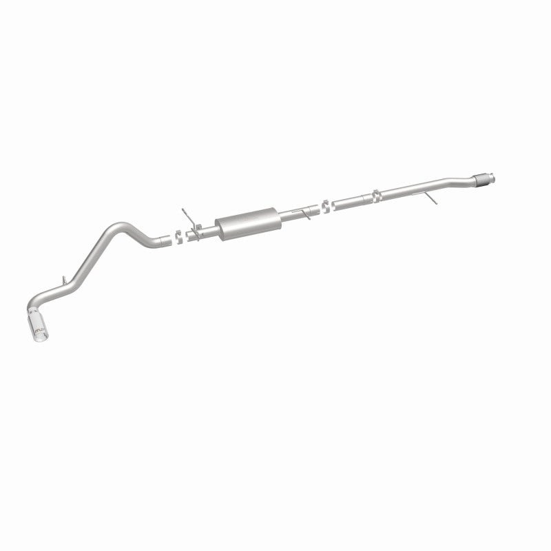Magnaflow 14 Chevy Silverado V8 5.3L CC/EC Cab Single P/S Rear Exit Stainless Cat Back Perf Exhaust system