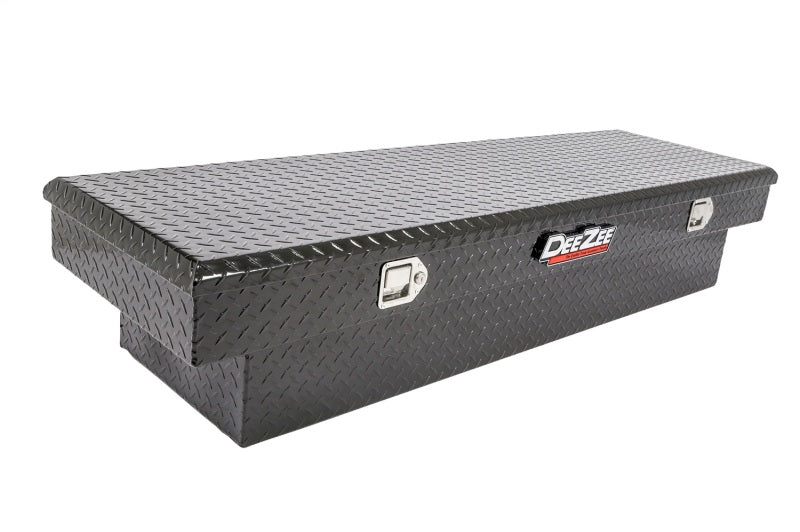 Deezee Universal Tool Box - Red Crossover - Single Lid Black BT Full Size for offroad truck accessories online.