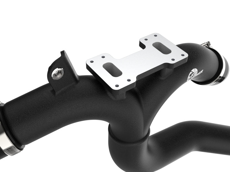 aFe 19-26 Genesis G70 V6 3.3L (tt) BladeRunner Aluminum Hot/Cold Charge Pipe Kit - Red Secondary image