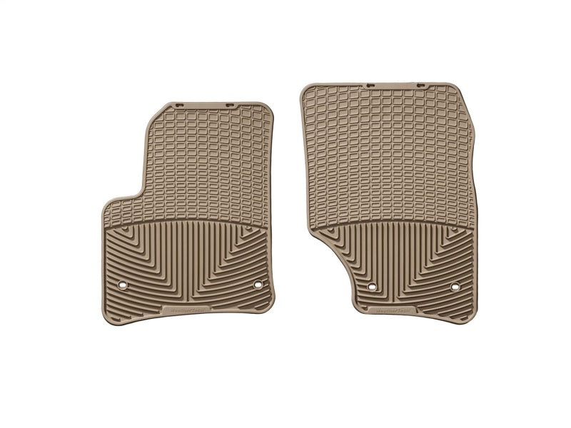 WeatherTech 03-10 Porsche Cayenne Front Rubber Mats - Tan Secondary image