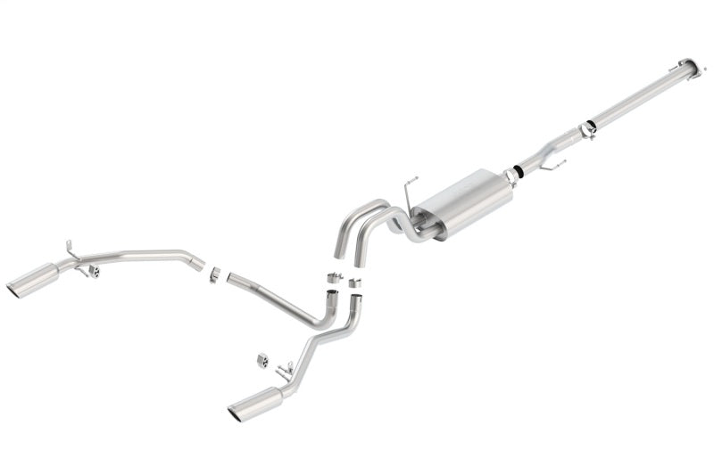 Borla 11-14 Ford F150 AT 2/4WD 2/4dr S-Type SS Catback Exhaust for performance upgrade