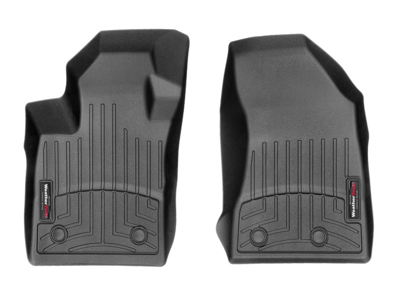 WeatherTech 2017+ Jeep Compass Front FloorLiner - Black Main image