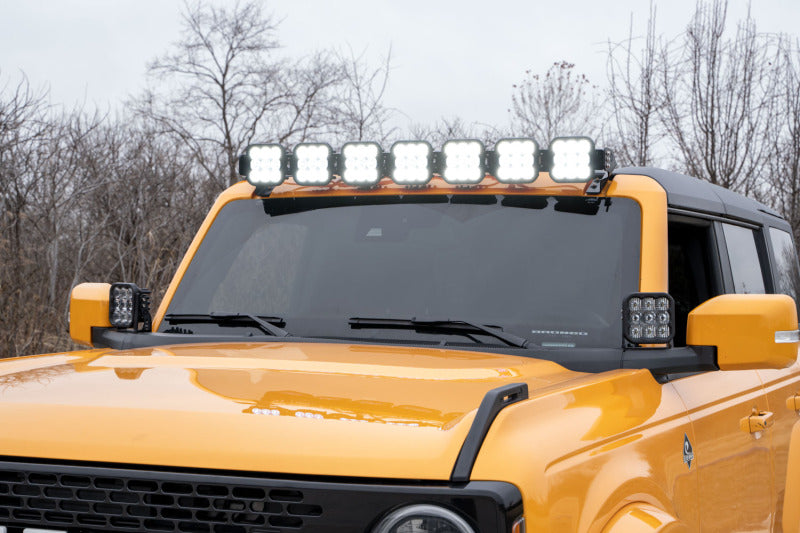 Diode Dynamics Bronco SS5 Sport CrossLink Windshield - White Combo Lightbar Kit Secondary image