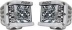 Rigid Industries D-SS - Flood - Set of 2 - White Housing for offroad lighting and electrical.