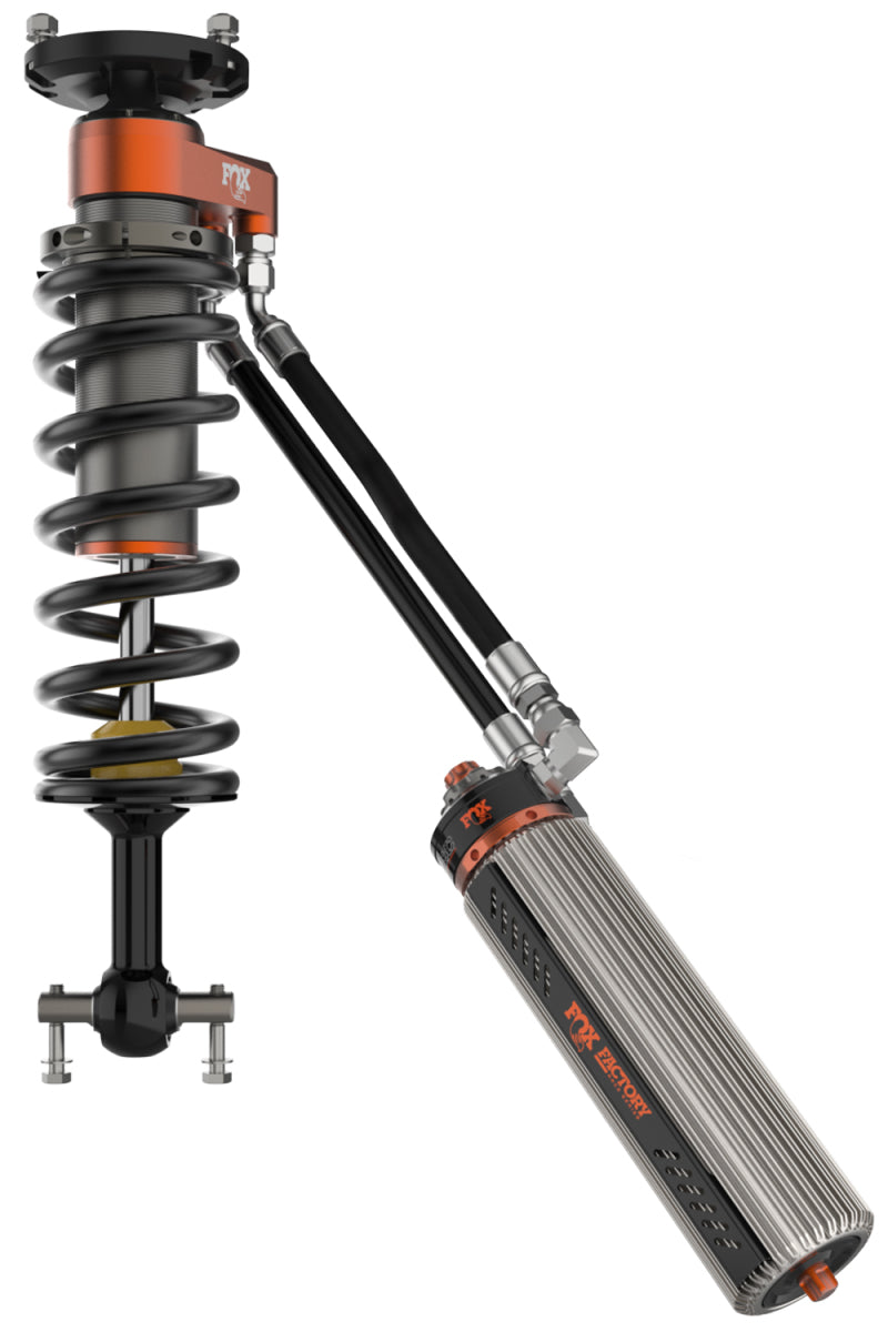 FOX 2019+ Chevrolet Silverado 1500 Factory Race Series 3.0 Internal Bypass Coilovers Front 3.5 Lift for offroad performance upgrades
