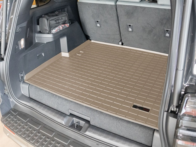 WeatherTech 25-26 Toyota 4Runner Hybrid Trunk Cargo Liners - Tan Secondary image