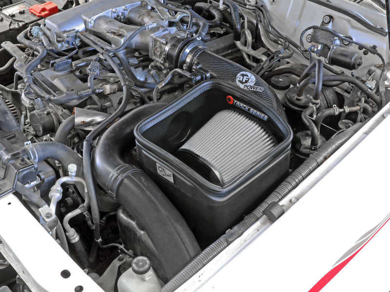 aFe 19-23 Nissan Patrol 4.8L L6 Track Series Carbon Fiber Intake System w/Pro DRY S Filter Secondary image
