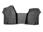 WeatherTech 14+ Chevrolet Silverado Front FloorLiner - Black for offroad trucks