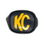 KC HiLiTES 3in. Rectangle Soft Cover (Pair) - Black w/Yellow KC Logo for offroad lighting and electrical