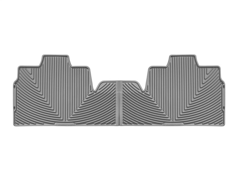 WeatherTech 09+ Ford F150 Super Cab Rear Rubber Mats - Grey Secondary image