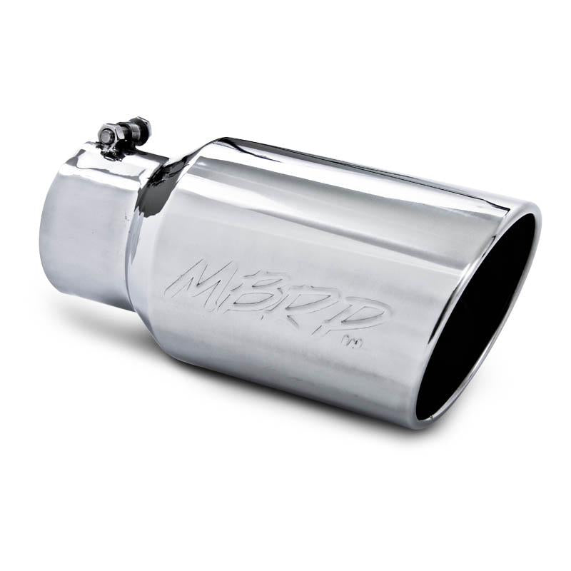 MBRP Universal Tip 6 O.D. Angled Rolled End 4 inlet 12 length Secondary image