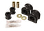Energy Suspension 07-11 Jeep Wrangler JK Black Front 31mm Sway Bar and End Link Bushing Set components for offroad performance upgrades