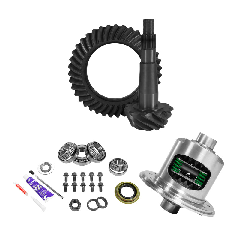 Yukon Gear 8.25in/213mm CHY 3.55 Rear Ring & Pinion Install Kit 29 Spline Positraction Secondary image