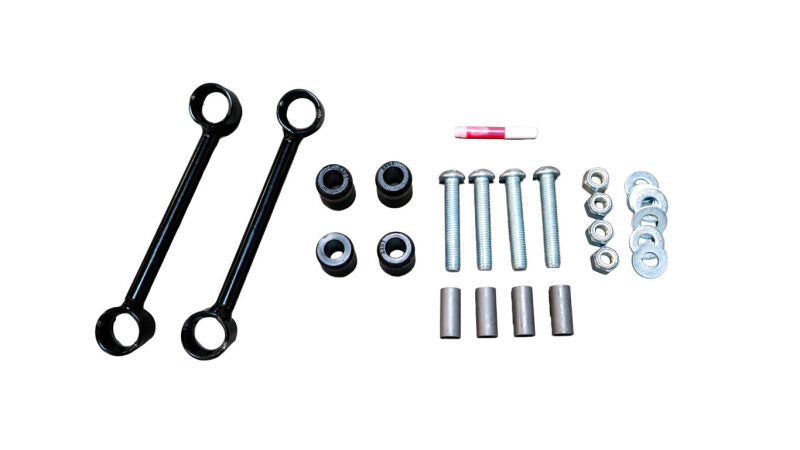 Fabtech Nissan Titan Front Sway Bar End Link Kit components