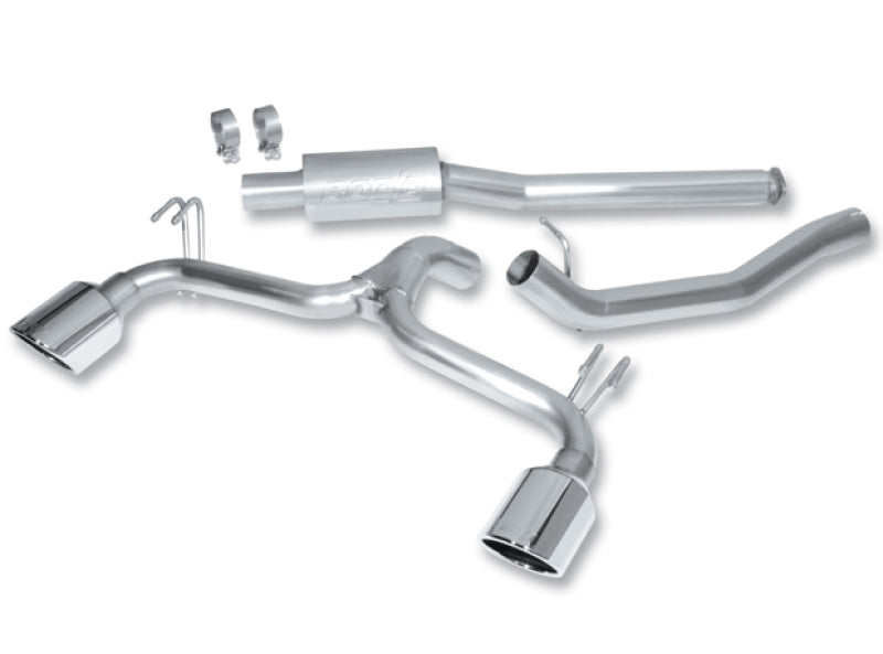 Borla 09-15 Mitsubishi Lancer Ralliart 2.0L 4cyl MT 6spd AWD Catback Exhaust Secondary image