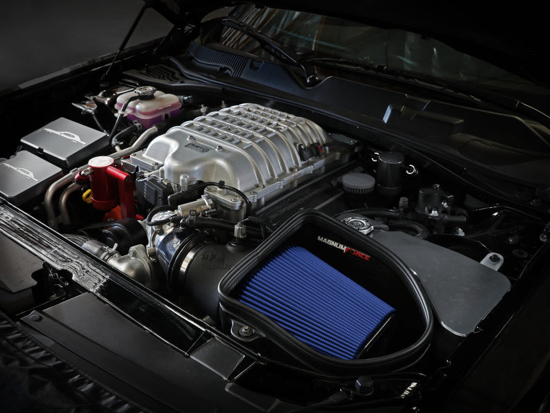 aFe 19-23 Dodge Challenger Hellcat V8-6.2L (sc) Magnum FORCE Stage2 Cold Air Intake System w/Pro 5R Secondary image