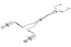 Borla 08-09 Pontiac G8/GT 6.0L 8cyl SS Catback Exhaust w/ X Pipe for offroad performance upgrades
