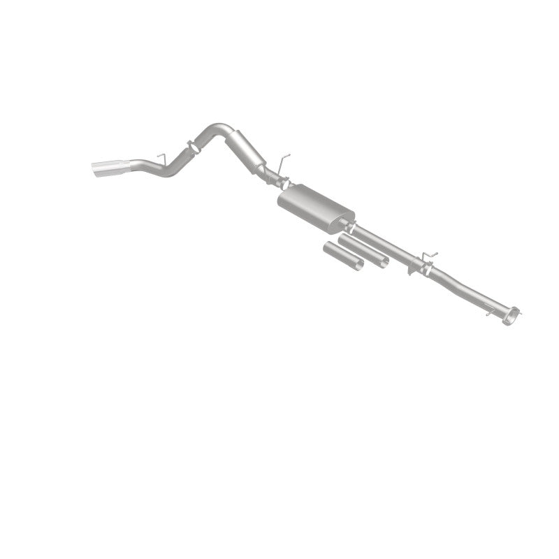 MagnaFlow Stainless Cat-Back Exhaust 2015 Chevy Silverado 2500HD 6.0L P/S Rear Exit 5in. for enhanced truck performance.