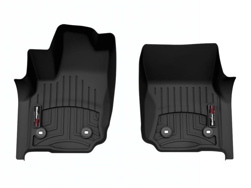 WeatherTech 2025+ Toyota 4Runner Front FloorLiner - Black, off road parts, performance upgrades