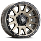 ICON Compression 17x8.5 5x150 25mm Offset 5.75in BS 110.1mm Bore Bronze Wheel for offroad performance upgrades