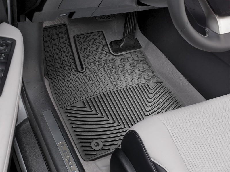 WeatherTech 2016+ Lexus RX (350/350 F-Sport/450h/450h F-Sport) Front Rubber Mats - Black Secondary image