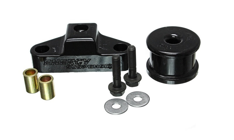 Energy Suspension Subaru Forester/Impreza/Legacy/Outback/WRX Black Trans Shifter Bushing Set with hardware for offroad tuning.