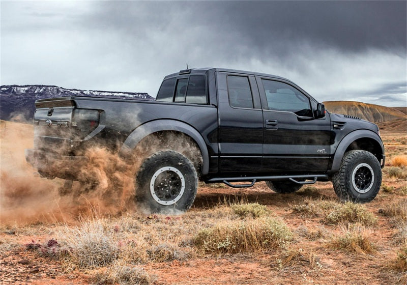 N-Fab Nerf Step 94-01 Dodge Ram 1500/2500/3500 Quad Cab 4 Door - Gloss Black - Cab Length - 3in Secondary image