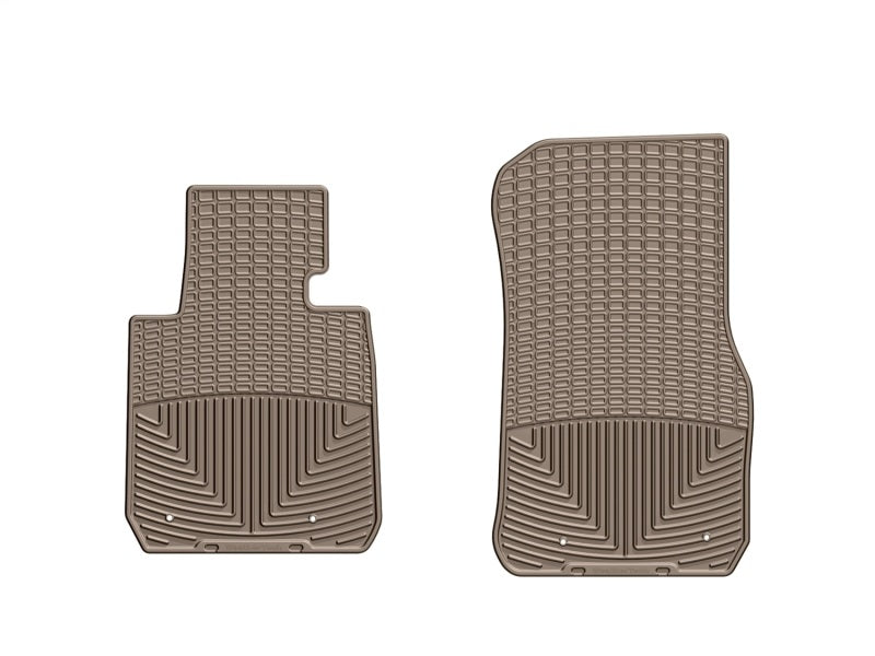 WeatherTech 12+ BMW 3-Series (F30) Front Rubber Mats - Tan Main image