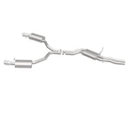 MagnaFlow Sys C/B 12-15 Audi A6 / A7 3.0L V6 SS 2.5in Dual Split Rear Ext 4in Tips exhaust system with polished tips