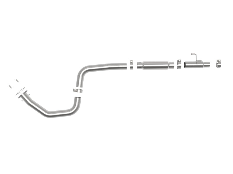 aFe Takeda 3in 304 SS Mid-Pipe Exhaust 19-20 Hyundai Veloster I4-1.6L(t) Secondary image