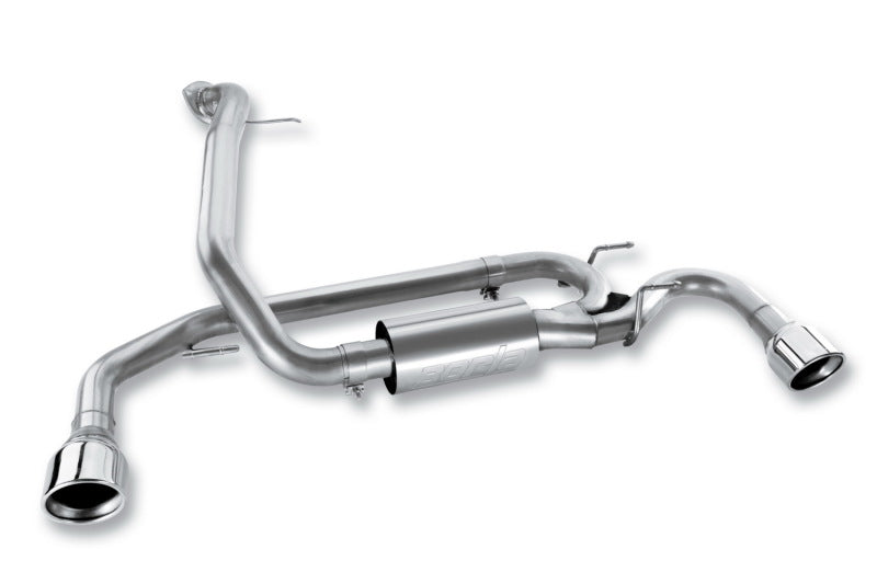 Borla 10-13 Mazda 3/Mazdaspeed 3 2.5L/2.3L Turbo FEW MT Hatchback SS Exhaust (rear section only) stainless steel design