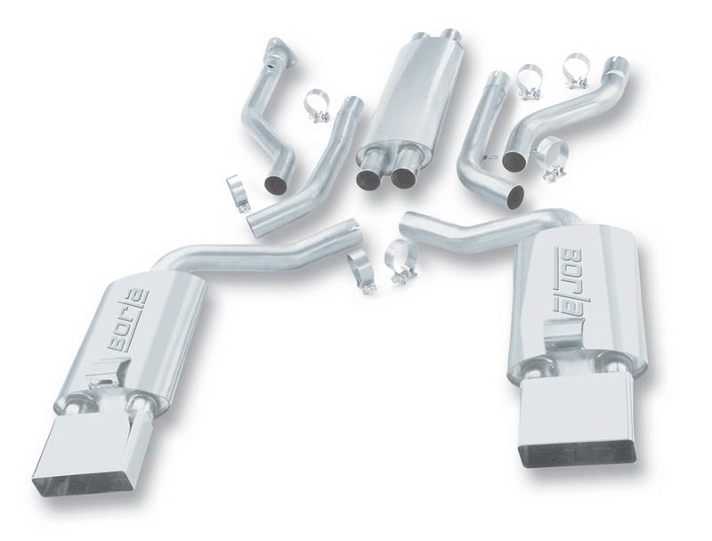 Borla 92-96 Chevrolet Corvette Hatchback/Conv 5.7L 8cyl 4/6 Spd Touring SS Catback Exhaust Secondary image