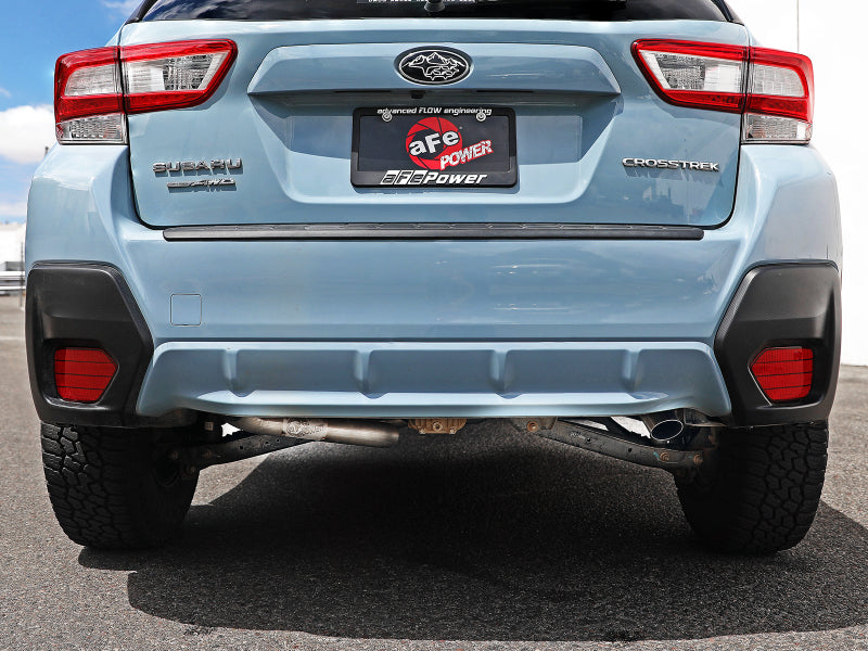 aFe POWER Takeda 2.5in 304 SS Cat-Back Exhaust System Subaru Crosstrek 18-19 H4-2.0L Secondary image