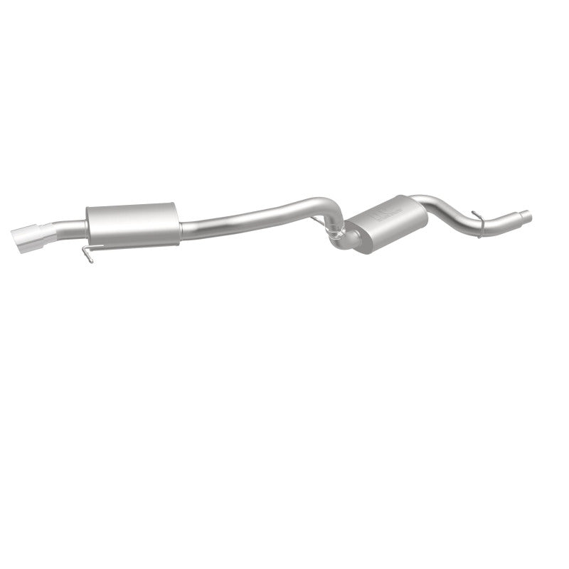 MagnaFlow Sys C/B 15-16 Volkswagen Passat 1.8L SS 3in Single Rear Ext 4in Tip exhaust system.