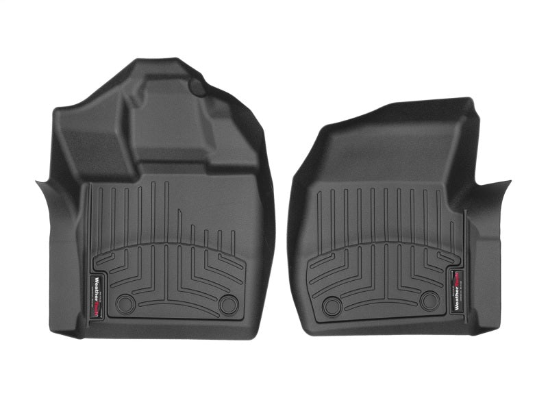 WeatherTech 2016+ Ford F-150 Regular Cab w/ Vinyl Floors Front FloorLiner - Black Main image
