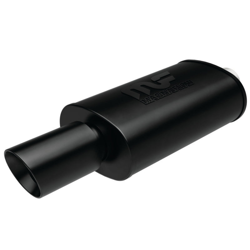 MagnaFlow Muffler with Tip Mag Blk 14x5x8 2.25/4 Secondary image