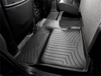WeatherTech 07-13 Chevrolet Silverado Crew Cab Rear FloorLiner - Black for interior protection and fit