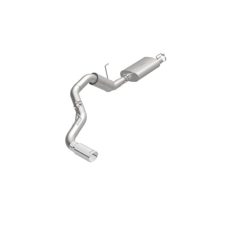 MagnaFlow Cat-Back, SS, 4in, Single Pass Side Rear Exit 5in Tip 14-15 Ram 2500 6.4L V8 CC LB/MC SB exhaust system