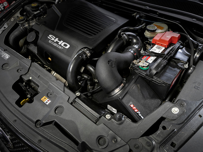aFe Magnum FORCE Stage-2 Pro DRY S Cold Air Intake System 10-18 Ford Taurus SHO V6-3.5L (tt) Secondary image