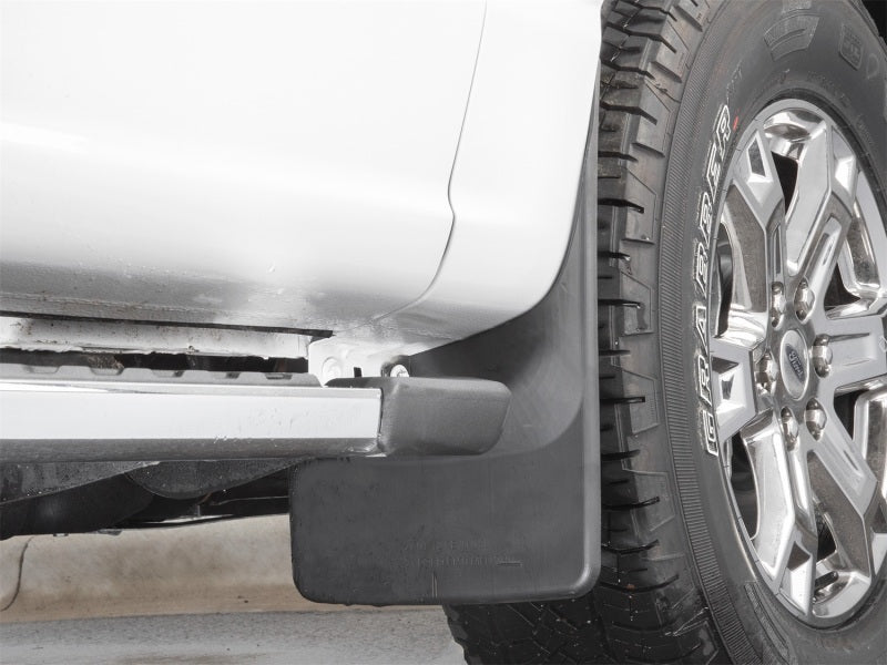 WeatherTech 2021 Ford F-150 w/o OEM Flares No Drill Front Mudflaps Secondary image