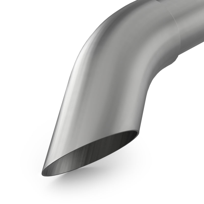 Close-up of MagnaFlow SYS C/B 00-06 Jeep Wrangler 4/6 cyl exhaust tip for performance offroad parts.