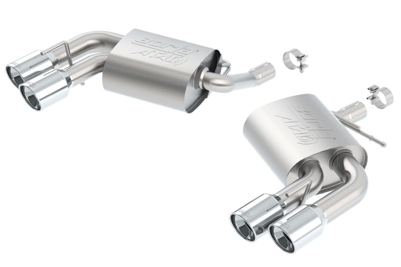 Borla 2016 Chevy Camaro V6 AT/MT ATAK Rear Section Exhaust w/o Dual Mode Valves Main image