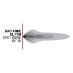 Rigid Industries Radiance+ Pod XL RGBW - Pair spot drive optic design for offroad lighting and electrical.