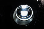 DV8 Offroad 18-22 Jeep Gladiator Wrangler LED Projector Headlights close-up