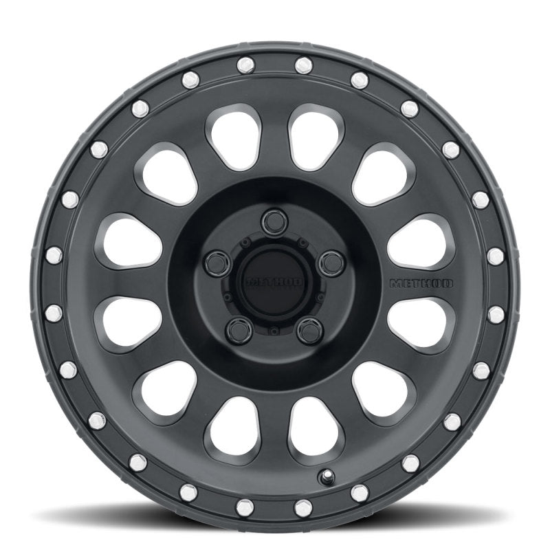 Method MR315 17x9 -12mm Offset 5x5 71.5mm CB Matte Black Wheel Secondary image