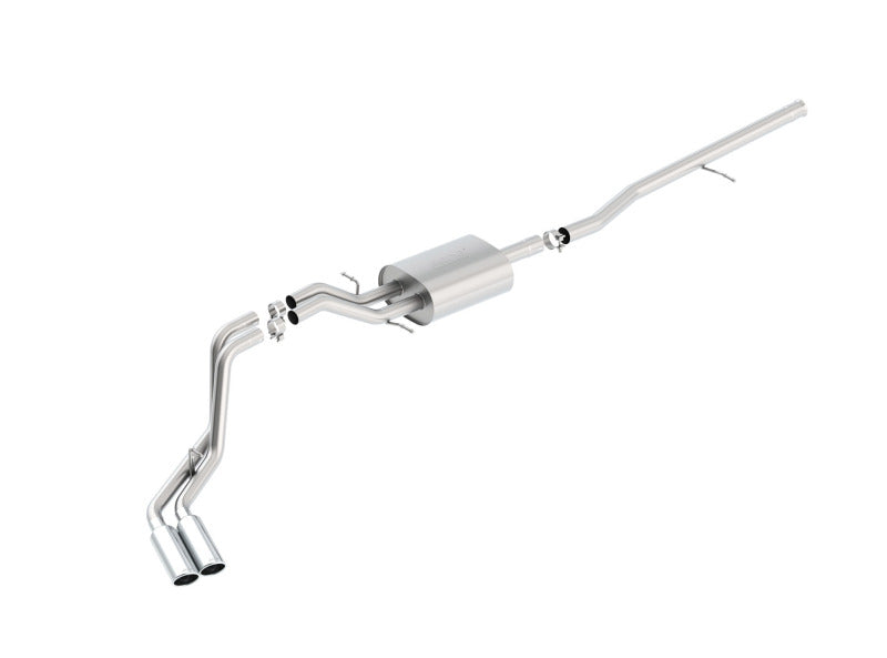 Borla S-Type Cat-Back 14 Sierra 1500 Ext. Cab Stnd Bed/CC Short Bed 143.5in WB Side Exit Exhaust Secondary image