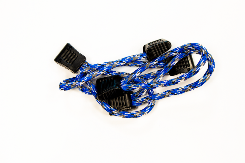 Fishbone Offroad Paracord Zipper Pulls 5 Pcs Blue Camo Secondary image